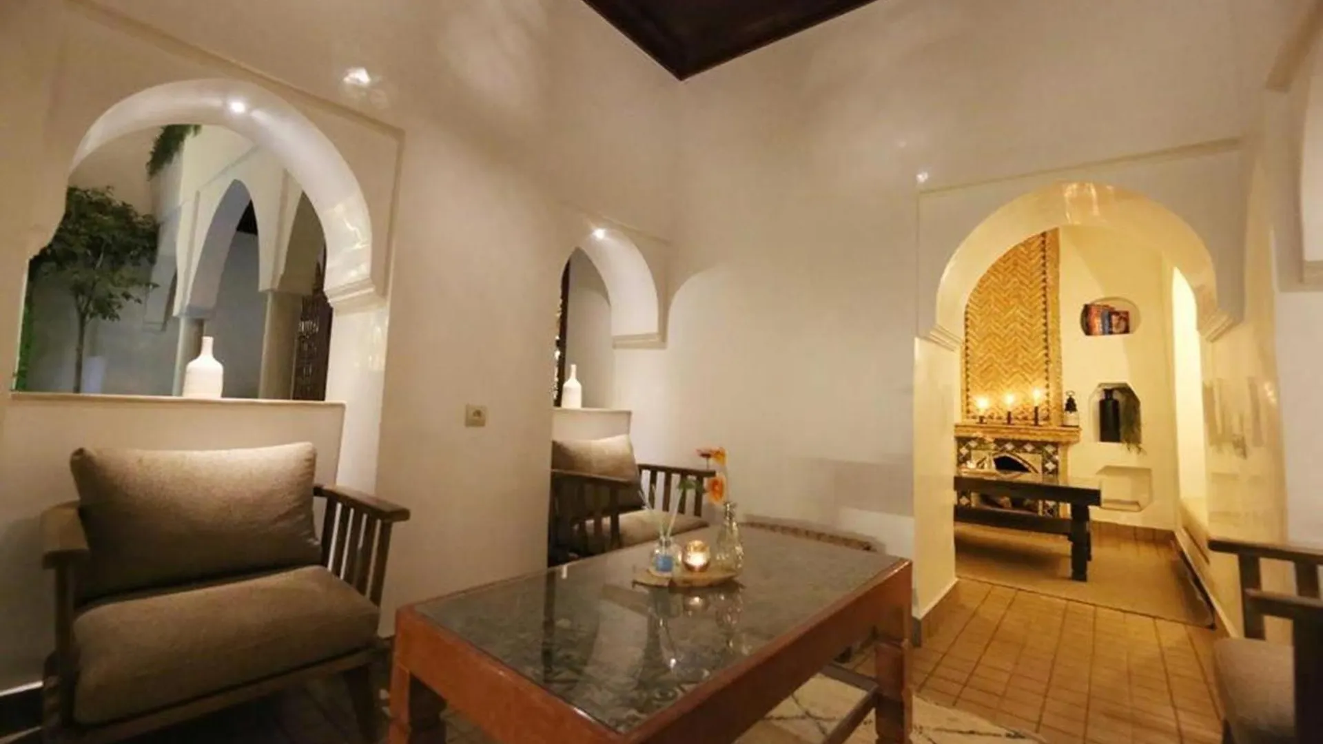 Oda ve Kahvaltı Riad Oum H&N B&B Marakeş Fas
