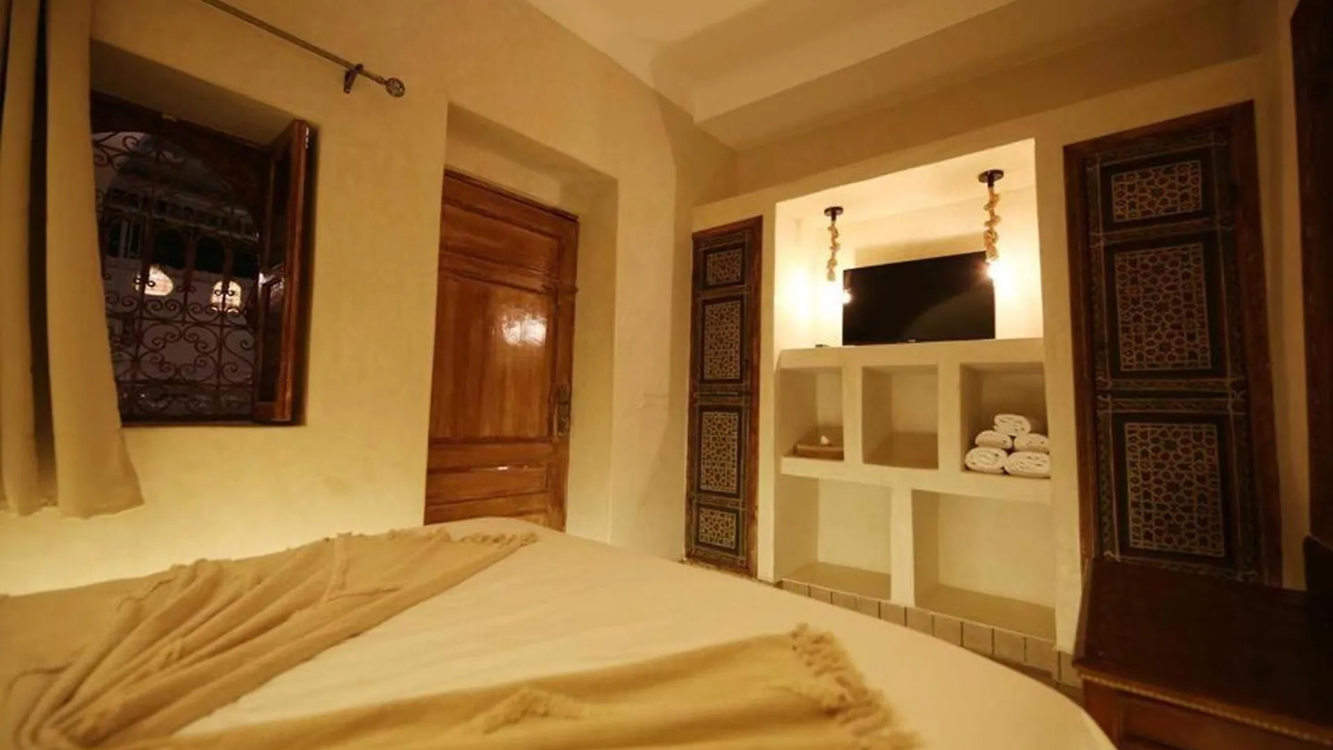 Oda ve Kahvaltı Riad Oum H&N B&B Marakeş Fas